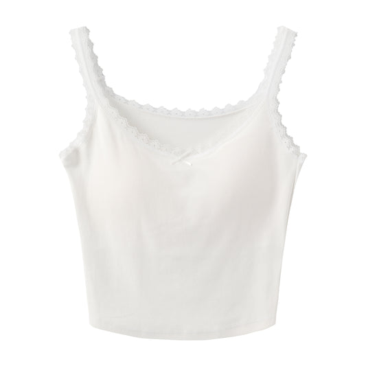 Serenity Padded Lace Trim Cami
